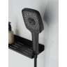 Душевая кабина BELBAGNO UNO UNO-CAB-A-1-90-C-NERO-Bi-TOP-L 90x90x212,5 см L
