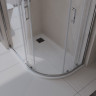 Душевой поддон из искусственного мрамора BELBAGNO TRAY-MR-UNO-RH-120/90-550-35-W-L-NO