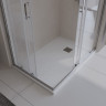 Душевой поддон из литьевого мрамора 160x90 см BELBAGNO TRAY-MR-UNO-AH-160/90-35-W-CR