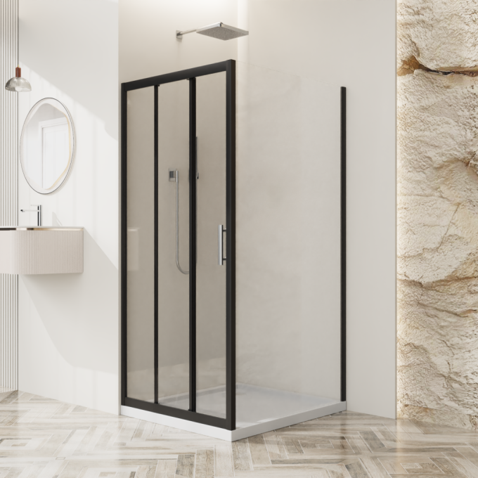 Душевой уголок BELBAGNO UNO-195-AHF-31-80/70-C-Cr