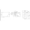 Комплект 3в1 BELBAGNO BB3105CHR/SC/BB002-80/BB005-PR-CHROME