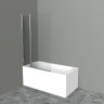Шторка для ванны 120 см BELBAGNO UNO-V-11-120/150-P-Cr