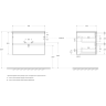 Тумба под раковину BELBAGNO KRAFT-750-2C-SO-VO 75 см