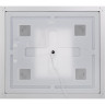 Зеркало BELBAGNO KRAFT SPC-KRAFT-700-900-LED-TCH-WARM в алюминиевой раме со встроенным светильником, 700x32x900 мм